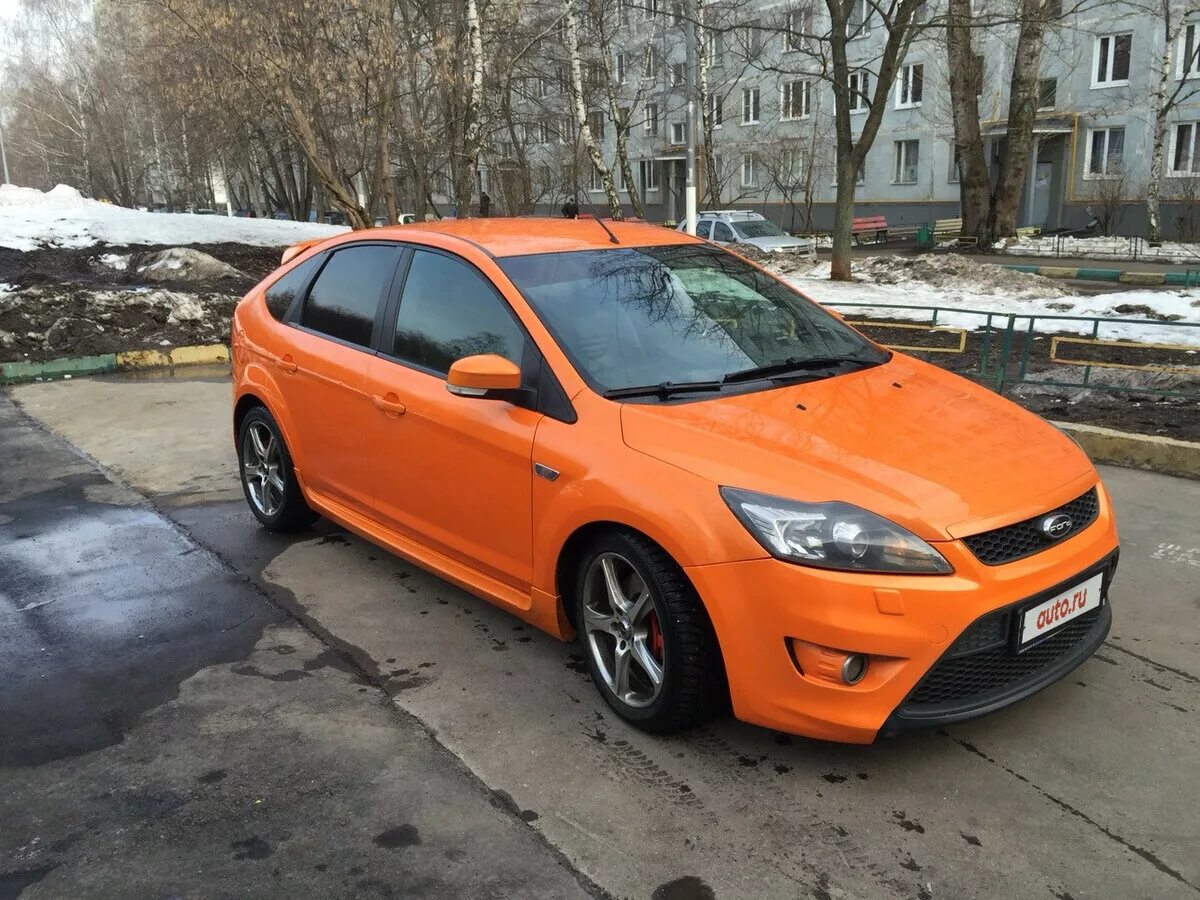 Ford Focus 2 St 2008. Ford Focus St 2008 оранжевый. Ford Focus 2 St. Ford Focus 2 Рестайлинг оранжевый.