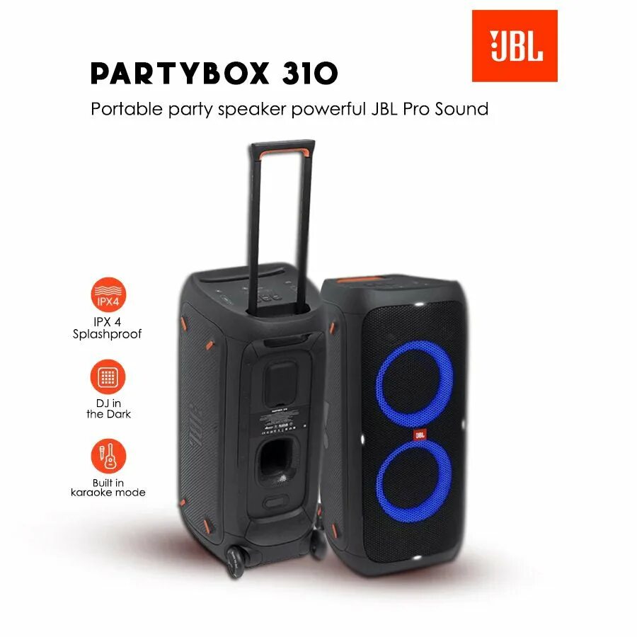 JBL PARTYBOX 310. Акустическая система JBL PARTYBOX 310. JBL PARTYBOX 310 комплектация. Микрофон для JBL PARTYBOX 310. Сравнение jbl 310