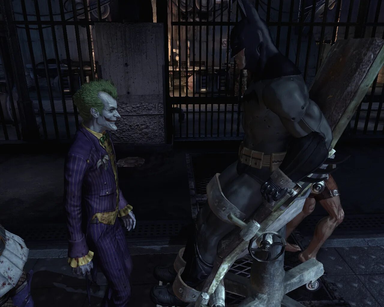 Batman: Arkham Asylum. Расальгул Batman Arkham Asylum. Крок Бэтмен архем Эсайлем \. ... Arkham Asylum Guard 1997. Аркхем асилум русификатор