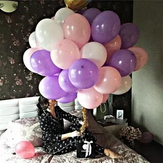 Шары на день рождения девушке