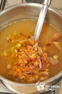 Рецепт горохового супа с мясом говядины