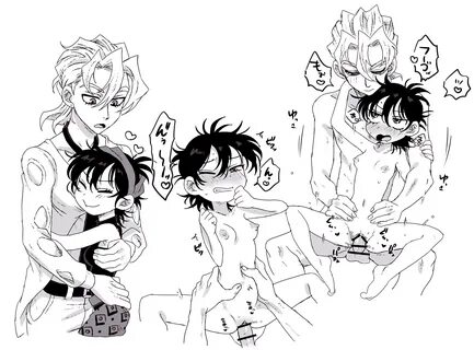 narancia ghirga, pannacotta fugo, vento aureo, censored, rule 63, 1boy, 1gi...