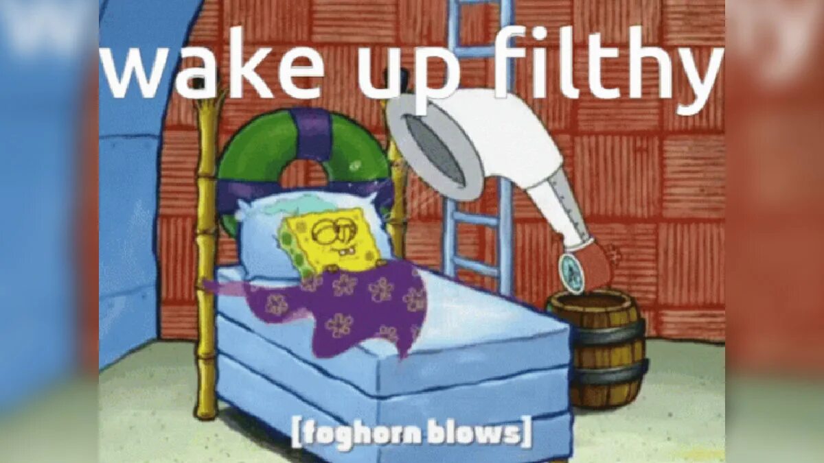 Bob wakes up