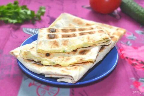 Лаваш с сыром на мангале рецепт