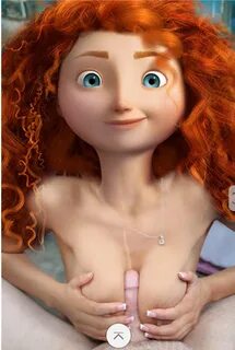 Merida giving a Titjob.