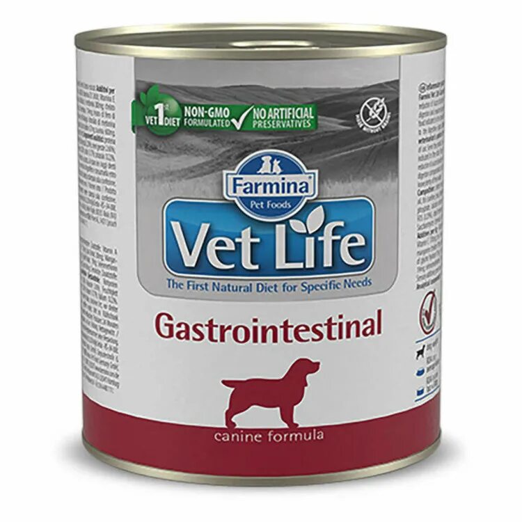 Vet Life корм для собак Gastro intestinal. Фармина гастро Интестинал для собак консервы. Фармина Ветлайф корм для собак гастро Интестинал. Корм Farmina Gastrointestinal для собак. Гастроинтестинал влажный купить для собак