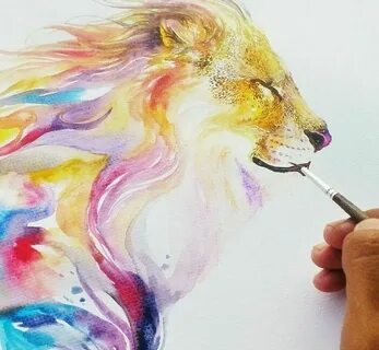 Рисунок который рисуют красками