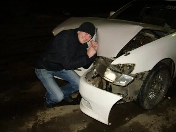 Toyota Mark 2 столб.