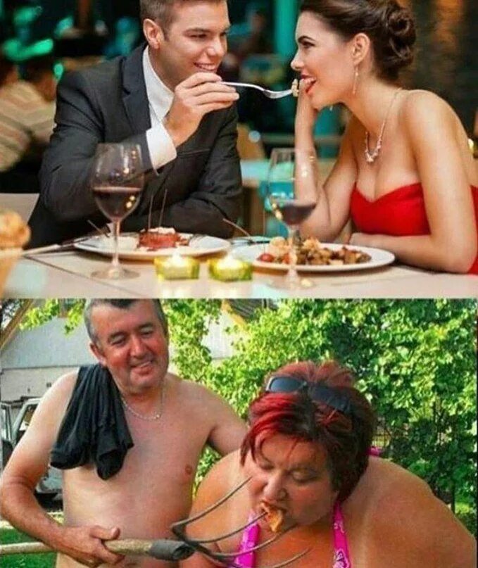 Парень и девушка юмор