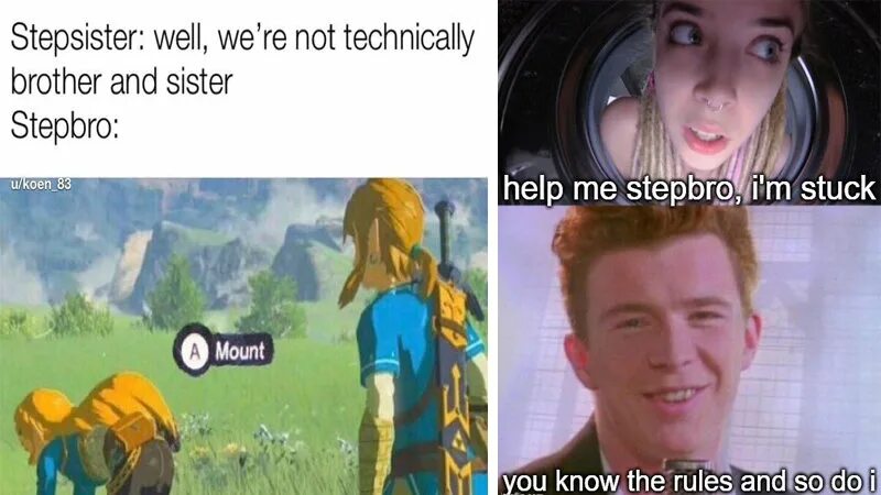 Oh what s wrong with him. Stepsister Мем. Stepbro im Stuck Мем. Im Stuck stepbro help me Мем. Step bro meme.