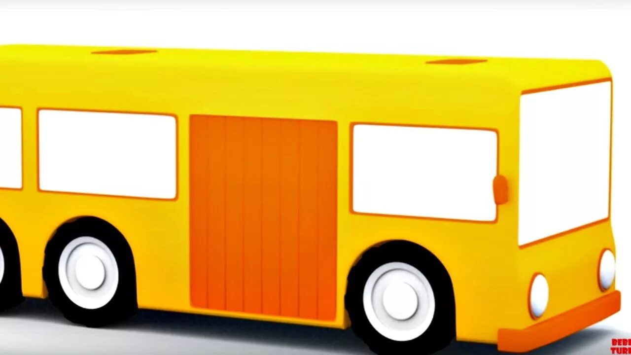 Включи машина автобус. Детский автобус. Автобус из геометрических фигур. Автобус машинка для детей.