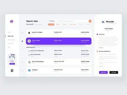 App search page
