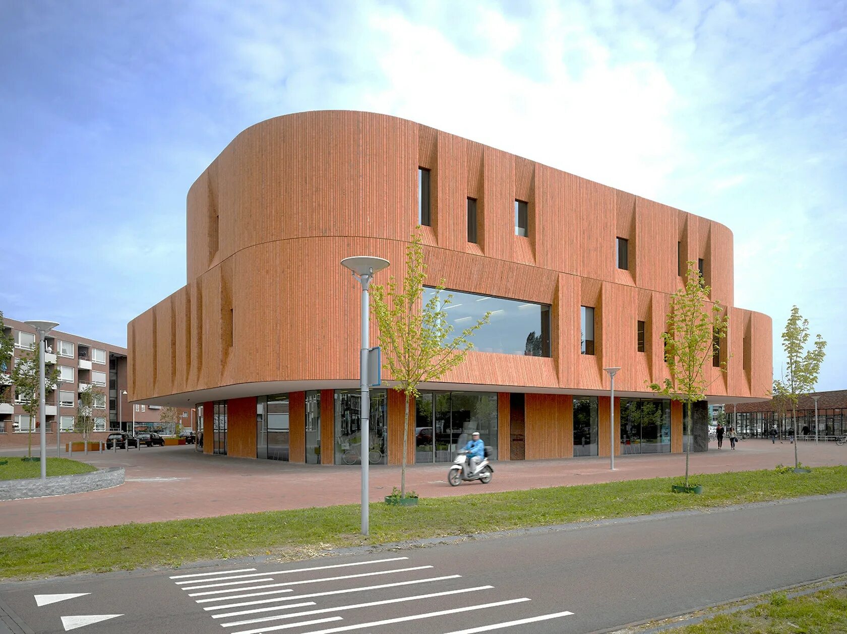 Cultural Center. Theater library