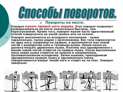 Повороты на месте это