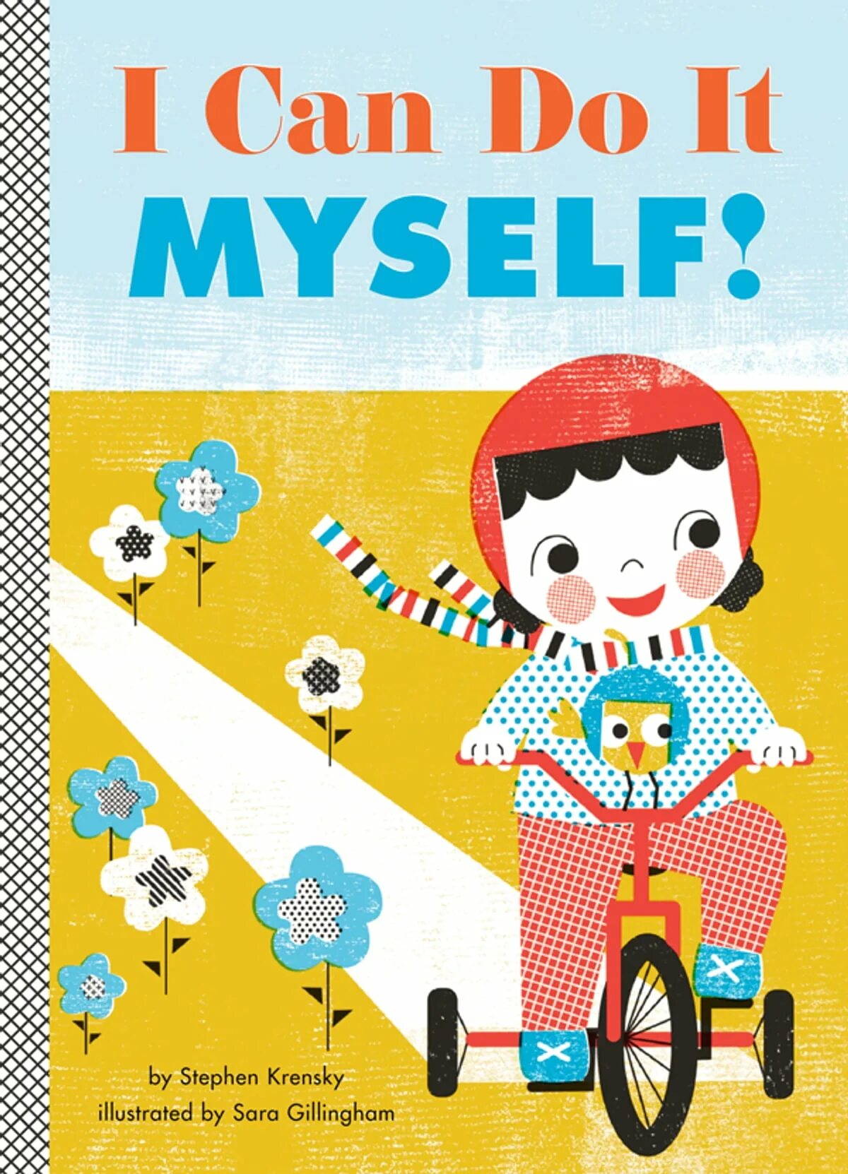 I can do it myself. Book Cover for Kids. Book about myself. I can do. Child cover