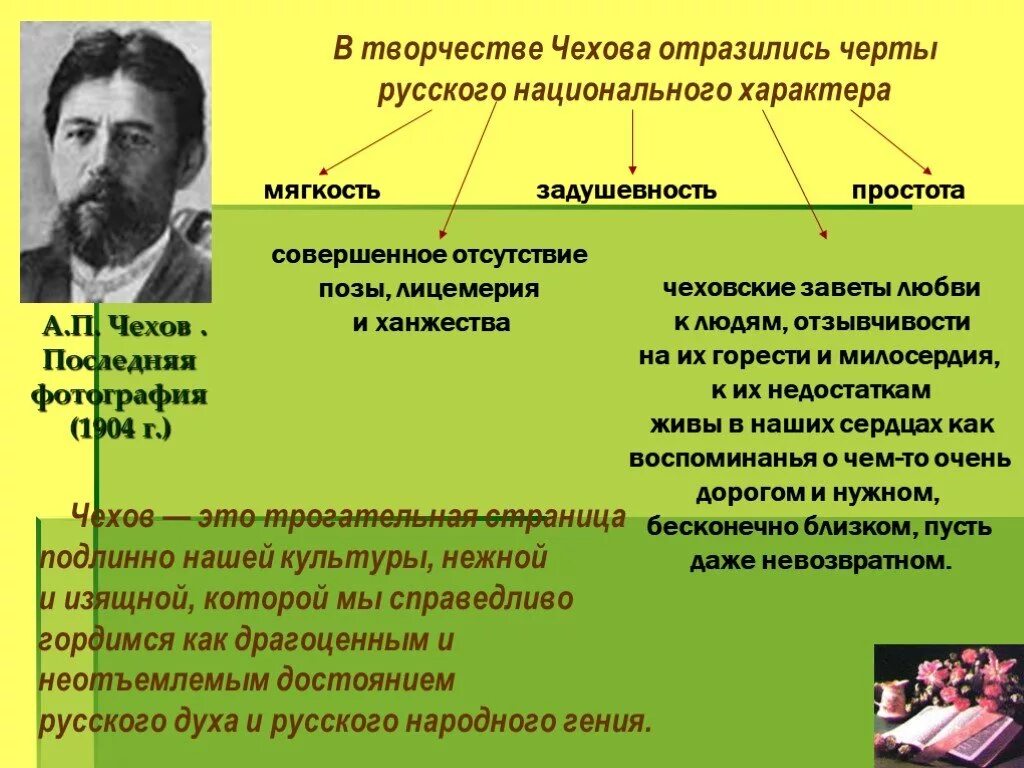 В самых общих чертах. Особенности творчества Чехова. Основные черты Чеховского творчества. Черты характера Чехова. Черты характера а.п.Чехова..