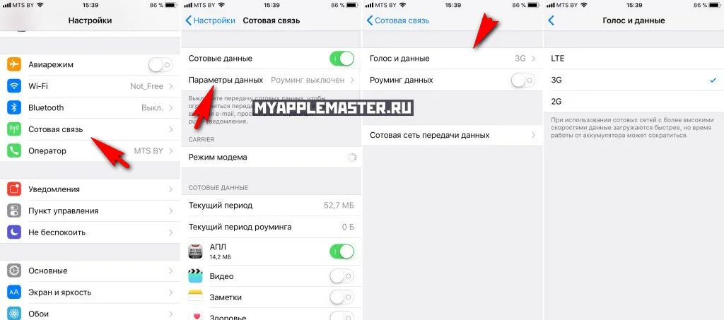 Переключи телефон на айфон. Как на айфоне переключить LTE на 3g. Как поменять 3g на 4g на айфоне. Переключение на LTE iphone. Настройка LTE на айфоне.