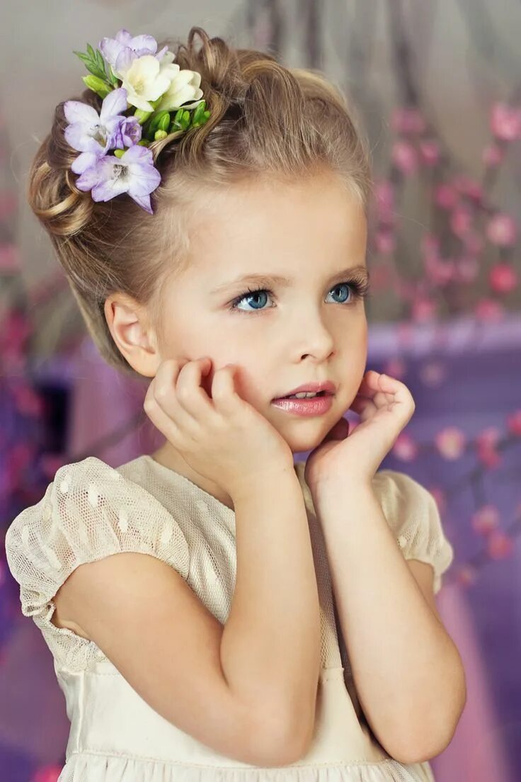 Pin on LITTLE LADY HAIRSTYLES