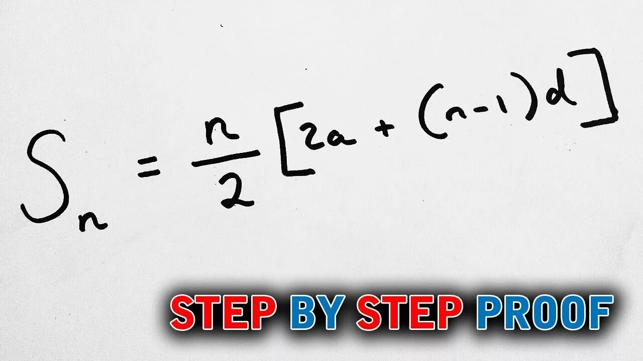 Sn n 5. An a1+d n-1. D1n. A N =A 1 +D(N−1). N1.