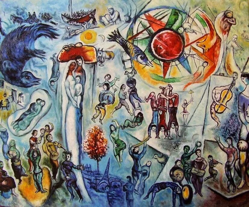 Шагал актер. Шагал художник.