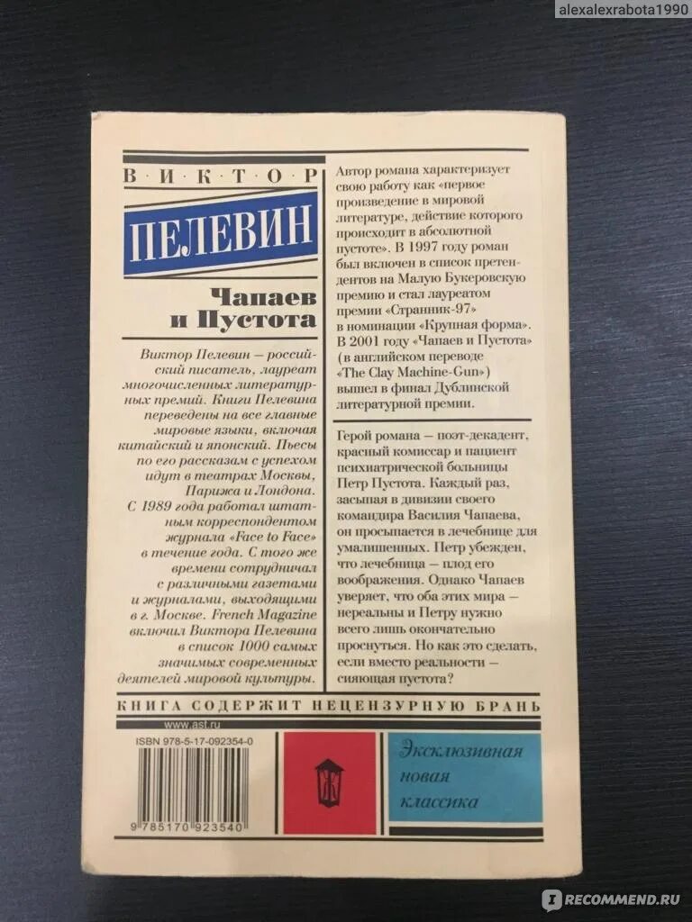 Книга чапаев отзывы. Рецензия на Пелевина Чапаев и пустота.