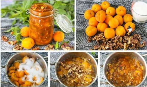 Абрикосовое варенье с грецкими. Абрикосовый конфитюр с грецкими орехами. абрикосовое варенье с грецкими орехами. абрикосовое варенье с орехами. варенье из абрикосов без косточек с грецкими орехами.