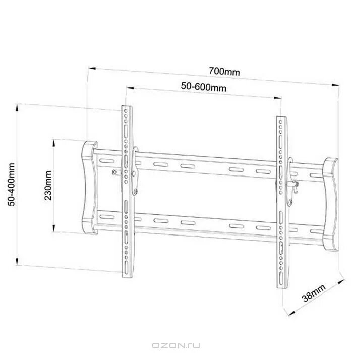 Кронштейн Vivanco BTI 6060 37975. Кронштейн Vivanco BTI 6060. Кронштейн Vivanco до 65&quot; 37975. Кронштейн для ТВ наклонный Vivanco BTI 6060