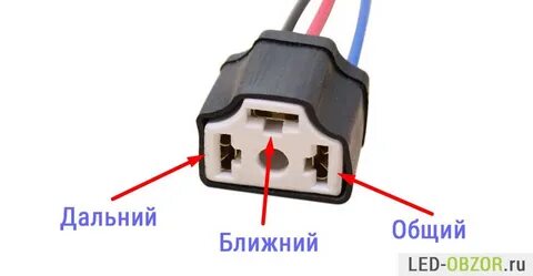 Лампа н4 распиновка контактов