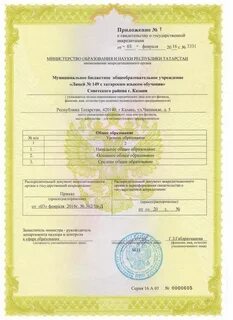 Документы лицея