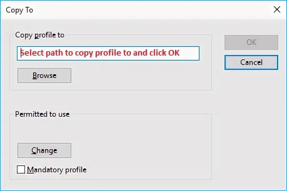 Скопированный user. Скопированный user