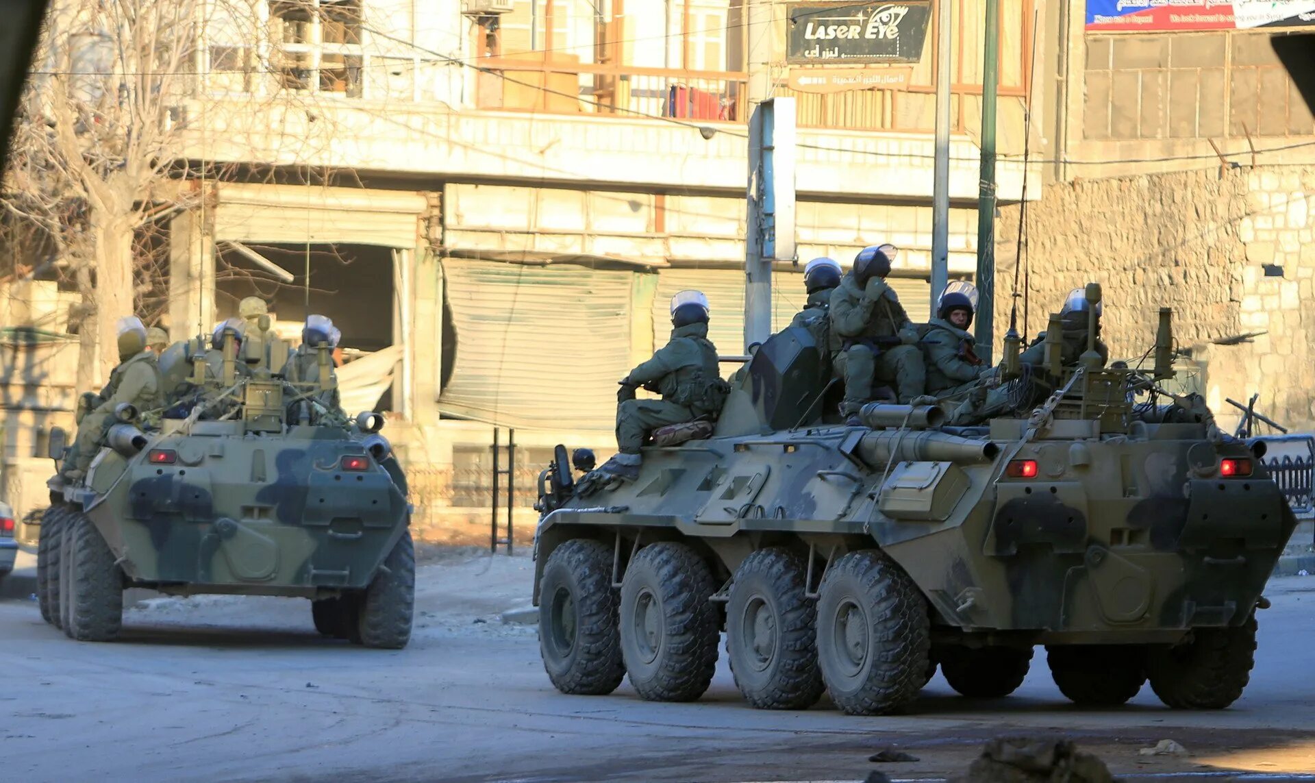 В две в сирии. Бтр в сирии. бтр-82а в сирии.