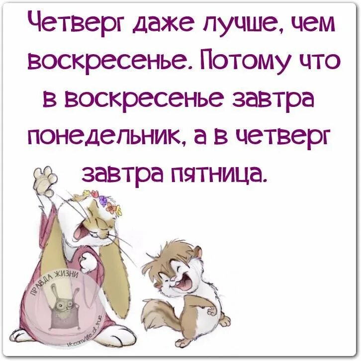 В четверг и многое. Шутки про четверг. цитаты про четверг. смешные картинки про четверг. приколы про четверг в картинках.