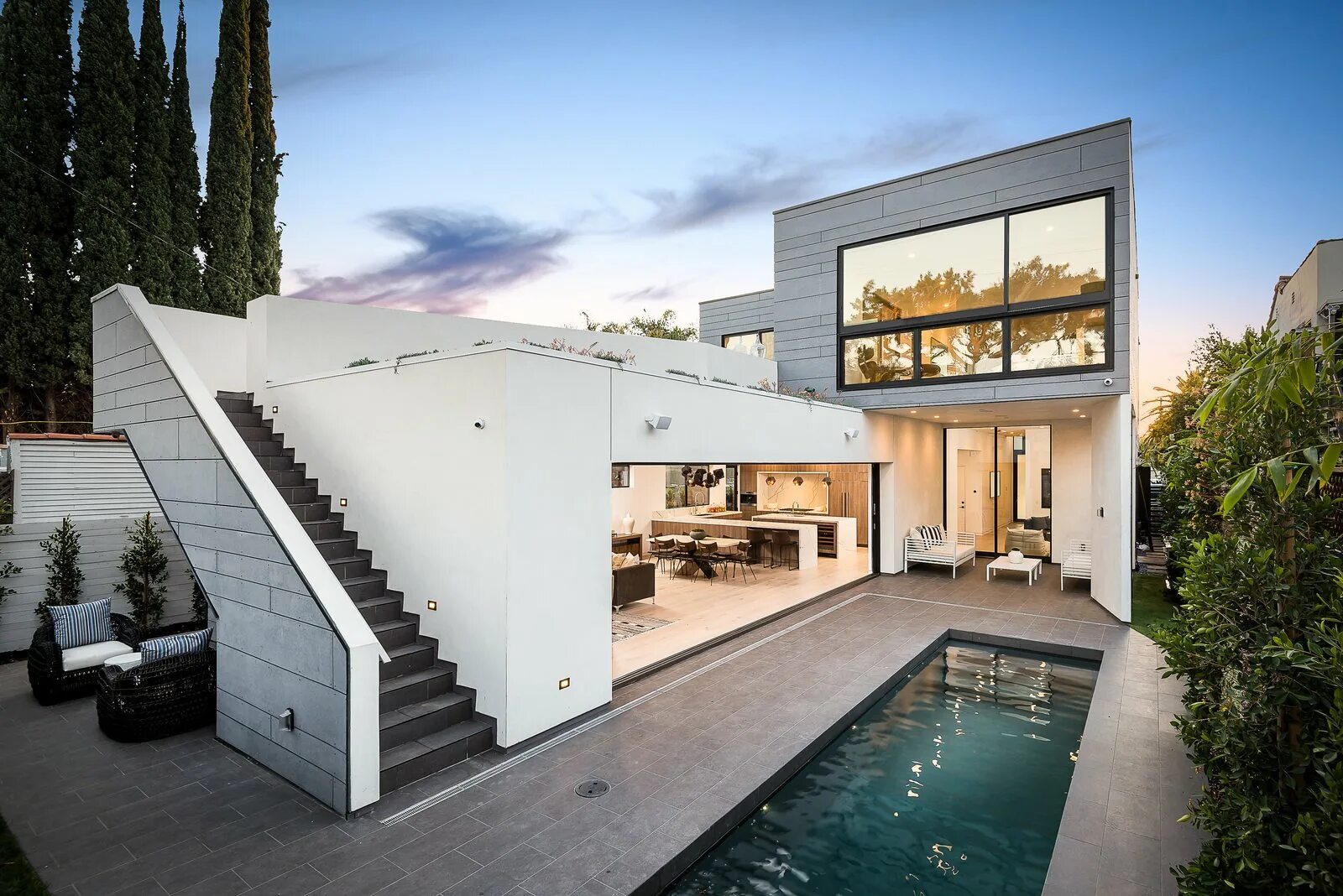 Проекты и цены на дома в калифорнии Mid Century Modern House in California