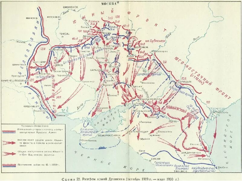 Наступление врангеля. Наступление деникина на москву 1919 карта. наступление деникина 1919 карта. поход деникина на москву 1919 карта. гражданская война карта разгром деникина.