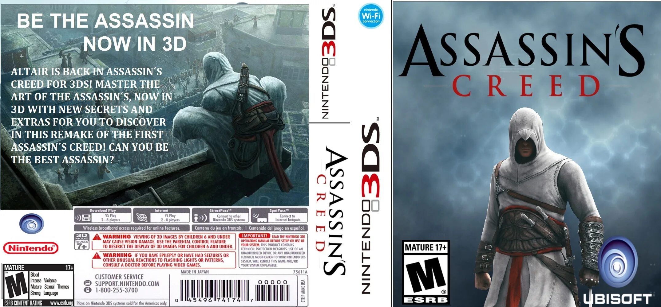 Assassins Creed 2 Nintendo DS. Assassin's Creed Nintendo 3ds. Ассасин Крид 3 Нинтендо.