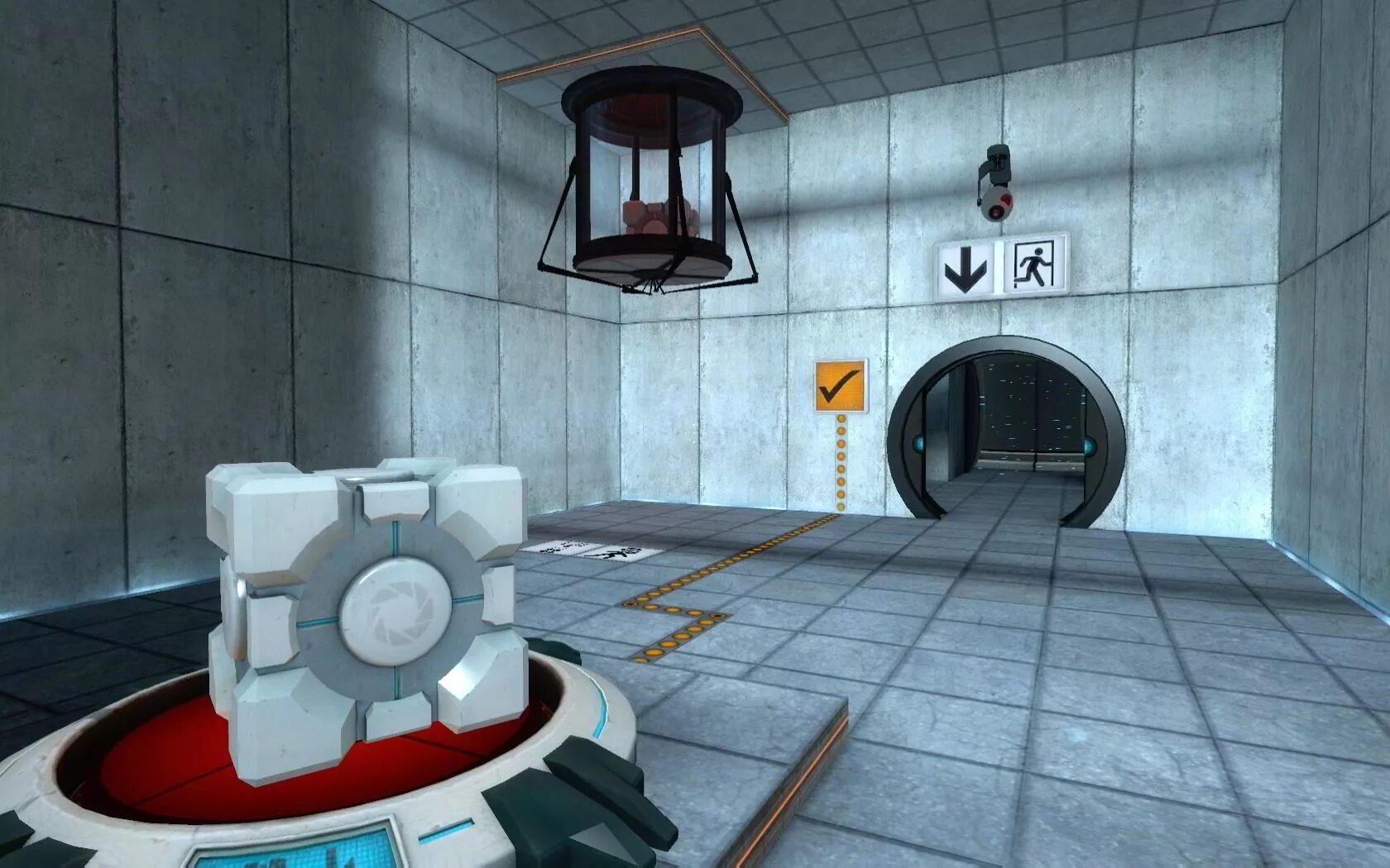 Portal 2 испытательная камера. Portal 2 комната. Портал 1. Портал локации.