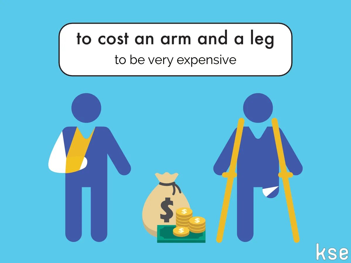 Cost an Arm and a Leg. Идиома to cost an Arm and a Leg. Английская идиома to cost Arms and Legs. It costs an Arm and a Leg.