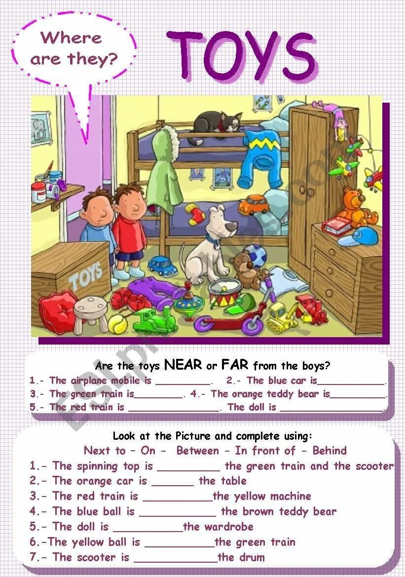 10 where is the. Where are the Toys. Toys prepositions Worksheets. Where is или where are. Задания in the Toy shop.