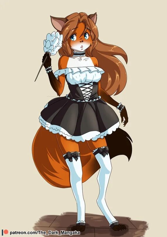 Furry maid. Twokinds Майк горничная. Twokinds fanarts. Twokinds лиса.