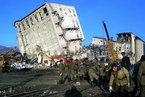 Спитак и ленинакан землетрясение