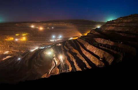Mine lighting