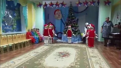 Танец морозят в детском саду