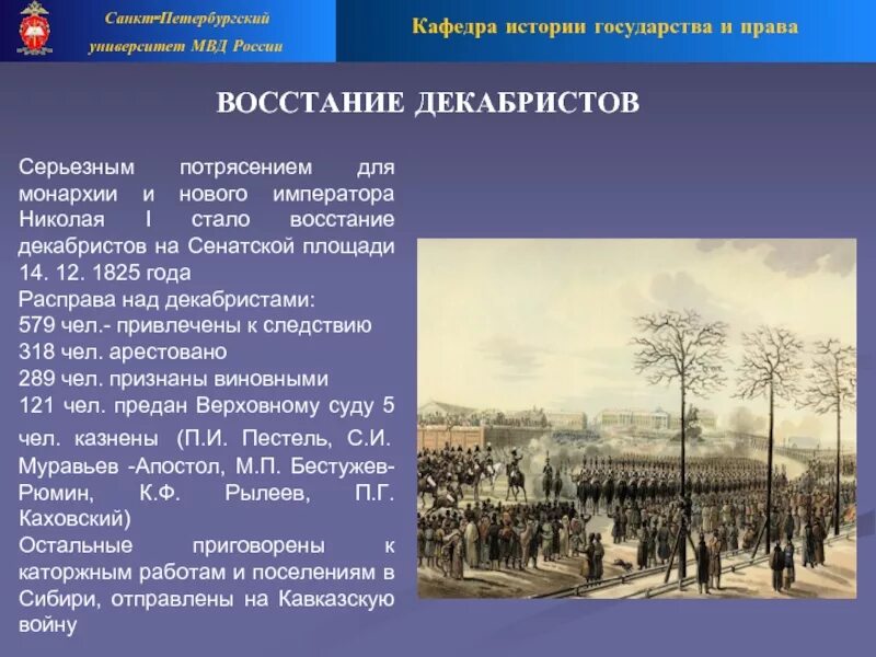 Восстание при александре 1. Восстание Декабристов правление Николая 1. Внутренняя политика Николая Восстания Декабристов. Восстание Декабристов при Николае 1.