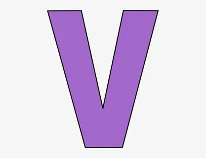 Буква v объем