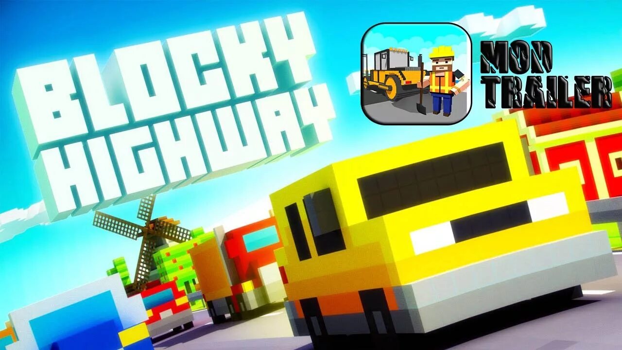 Blocky highway. Превью blocky highway. blocky highway cars.