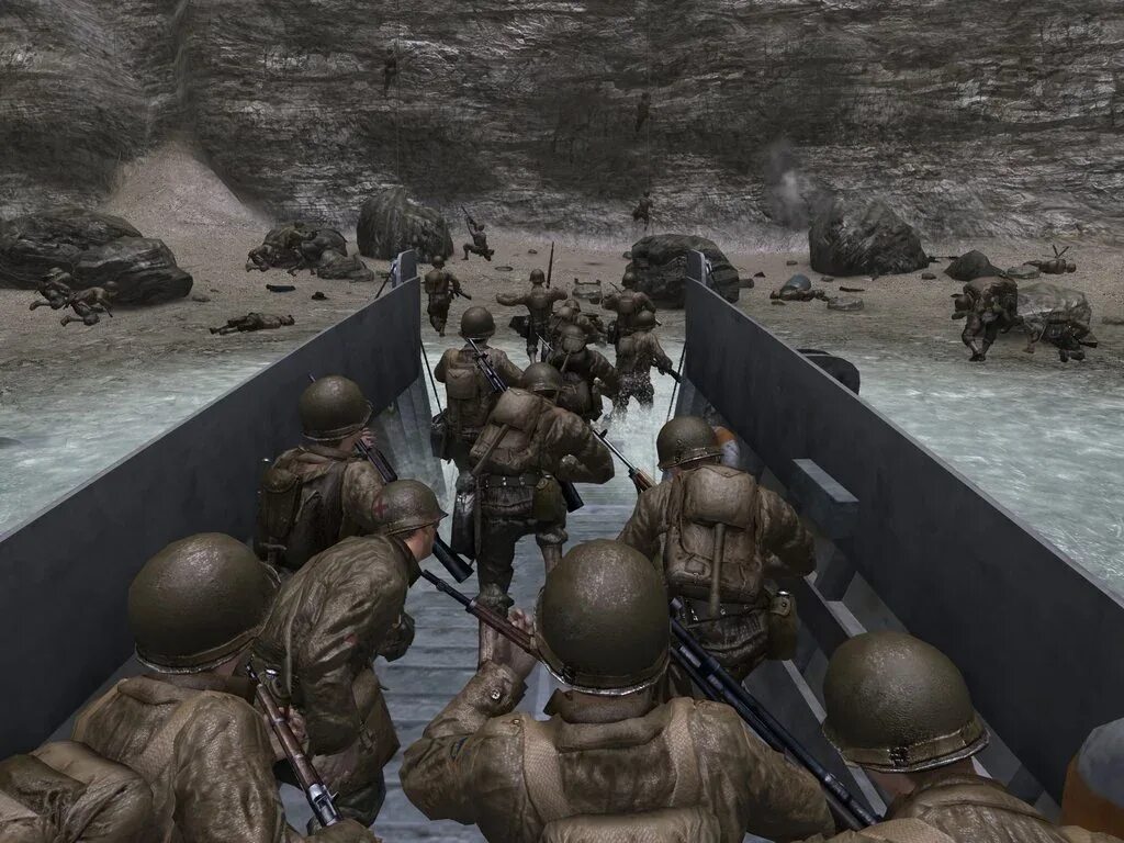Вторые военные игры. Call of Duty 2. Call of Duty 2 Нормандия. Call of Duty 1 высадка в Нормандии. Call of Duty 2 2005.