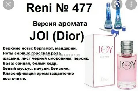Ароматы диор описание