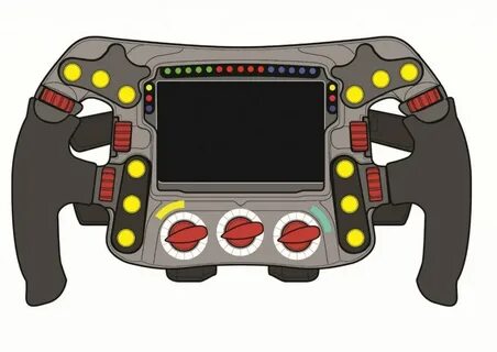Animated steering wheel