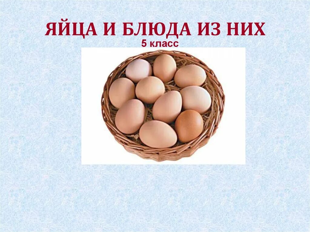 Какое яйцо используется в питании детских коллективах