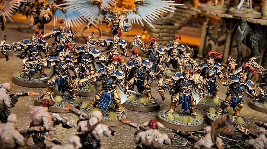 Воином бессмертным вечным. Age of Sigmar Vanguard Hunters. Stormcast Vanguard. Vanguard Battleforce. Age of Sigmar: Season of War. Firestorm.